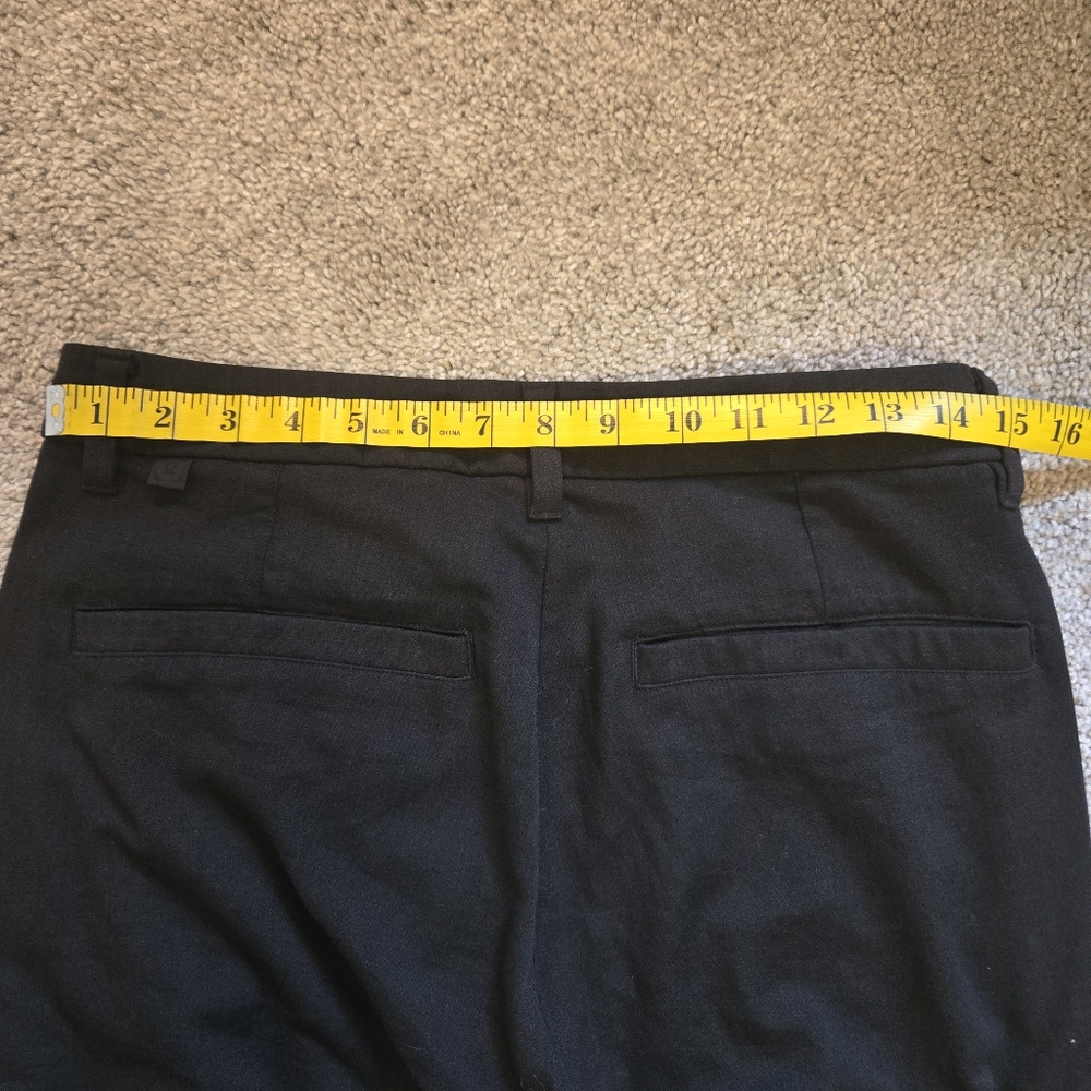 Lululemon Commission Pant Slim Wool Heathered Black Size 30 Mens - Picture 12 of 15